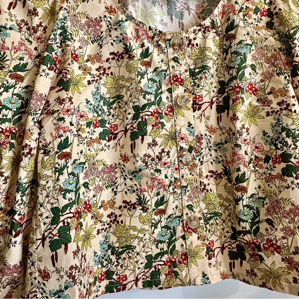 NEW MEADOWS Floral Blouse,‎ Sz S - Picture 7 of 13